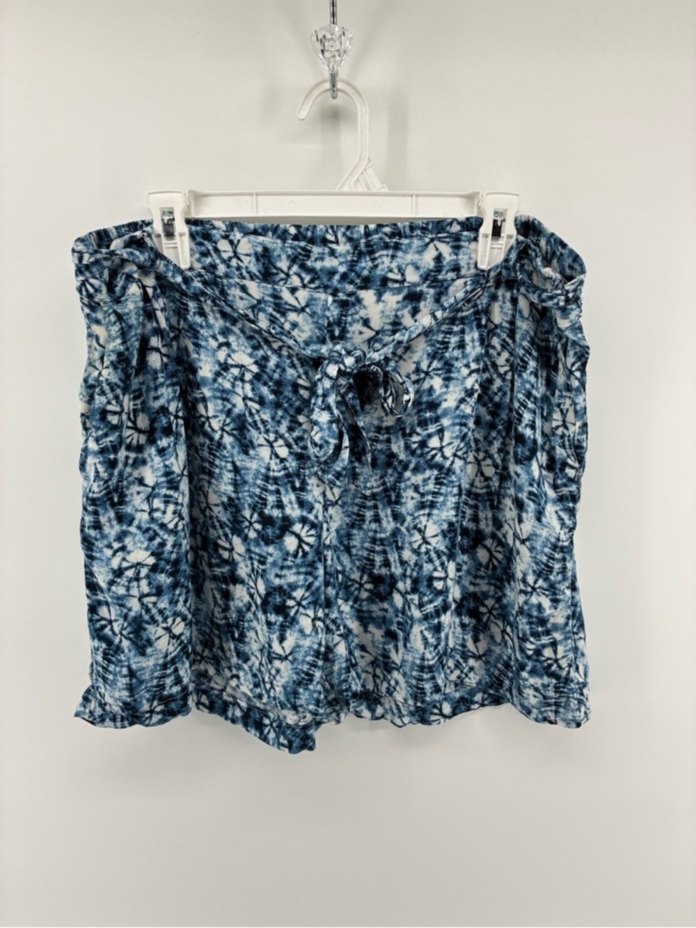 MASSIVE $10 SALE Blue Tie-Dye Off-Shoulder Top